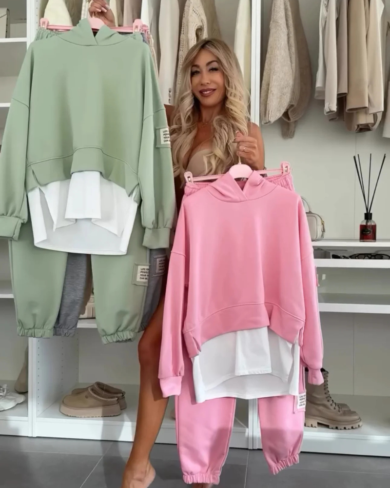 סרנה™ | סט דו-חלקי קז’ואל נוח