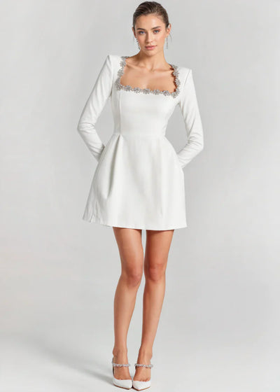 ווילואו™ | שמלת מיני קטיפתית