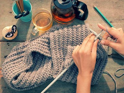 עמליה™ | סוודר רך בסגנון וינטג'