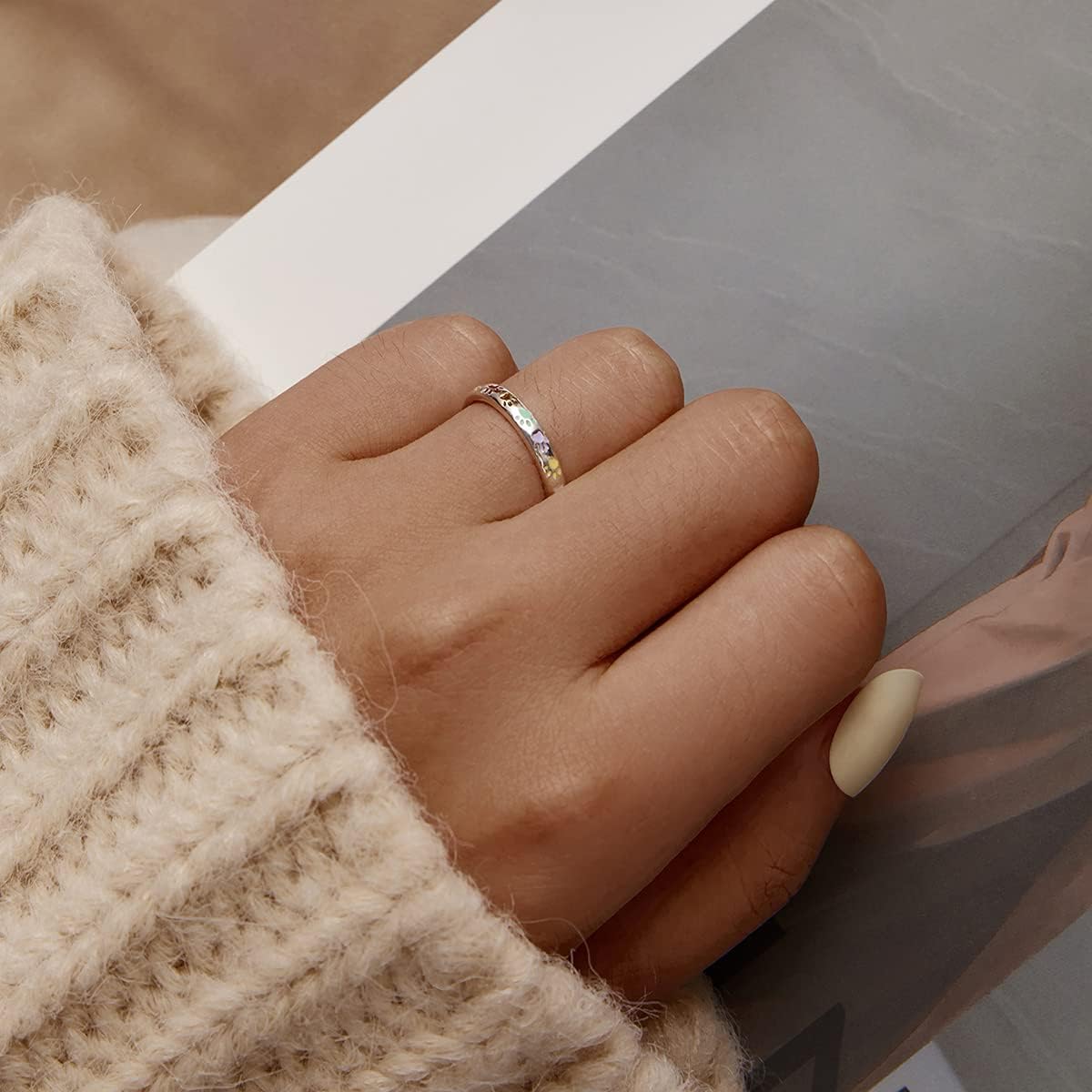 אלינור™ | טבעת בעיצוב כף רגל