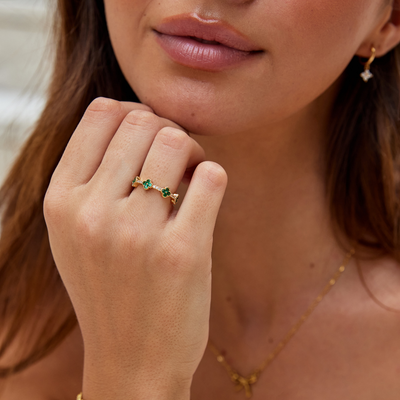 גלוק - טבעת קריסטל של תלתן