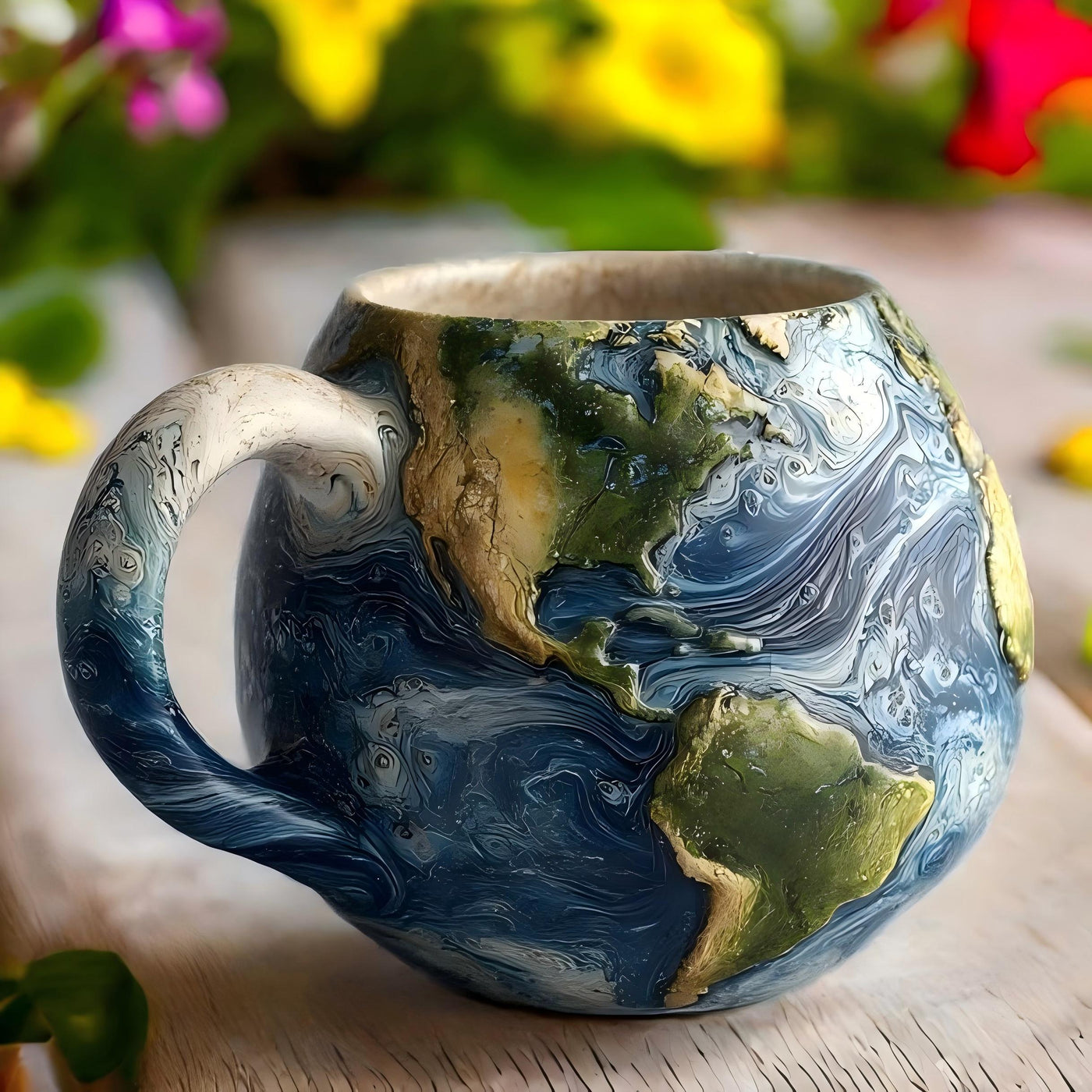 טרהמאג™ | ספל מפת עולם