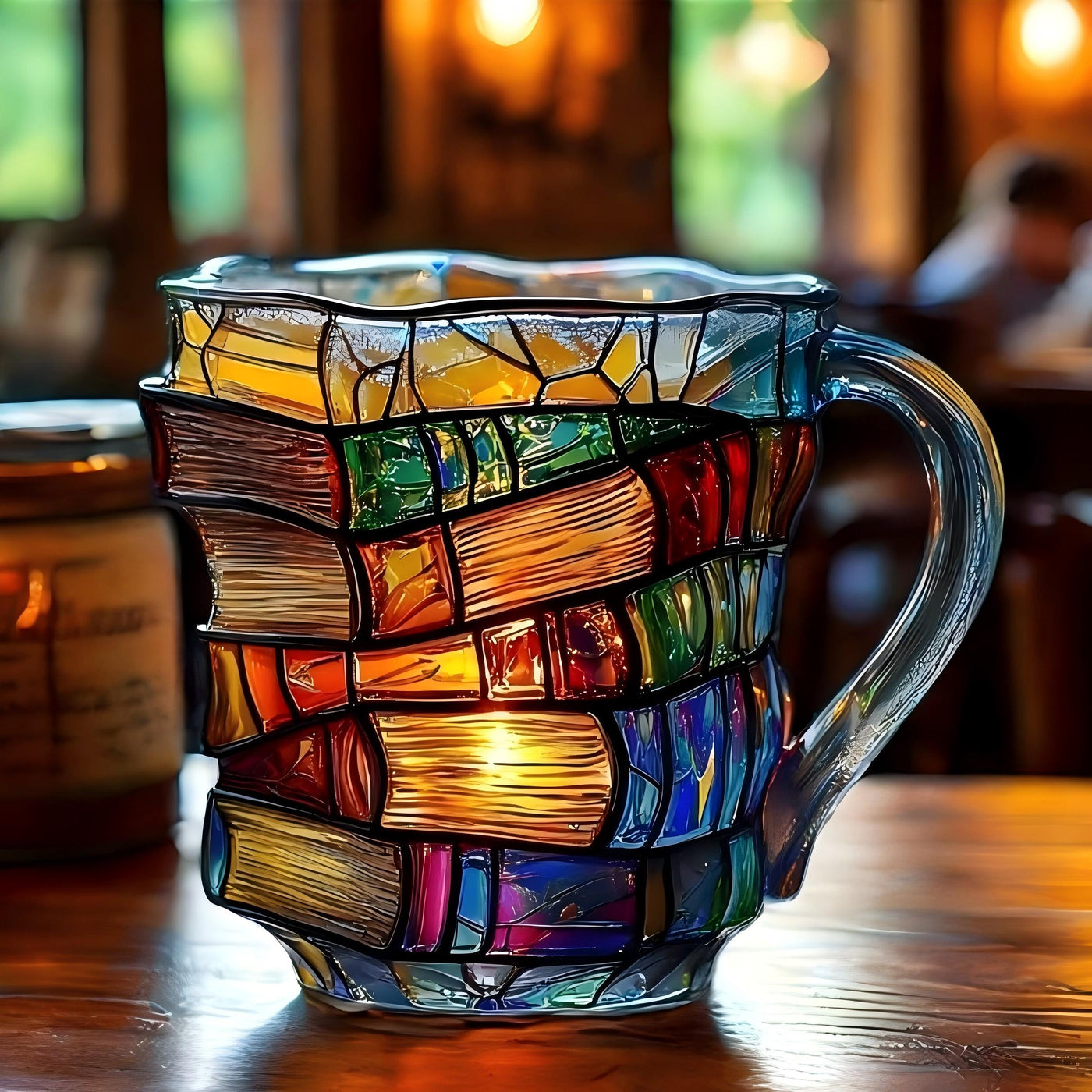 סטאקמאג™ | ספל בעיצוב ערימת ספרים