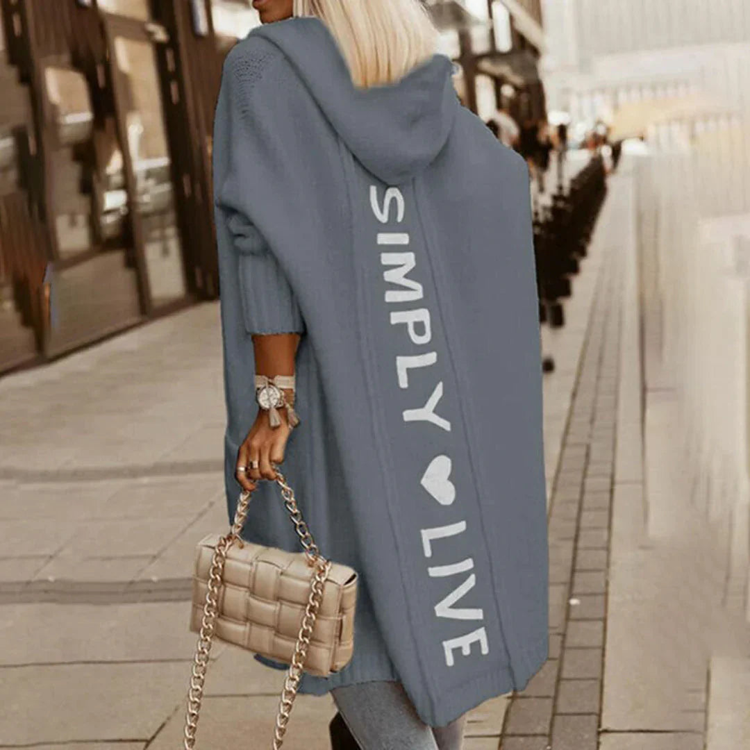 יוהאני™ | קרדיגן עם כובע