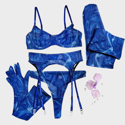 סרנה | סט הלבשה תחתונה 5 חלקים עם טאי דאי