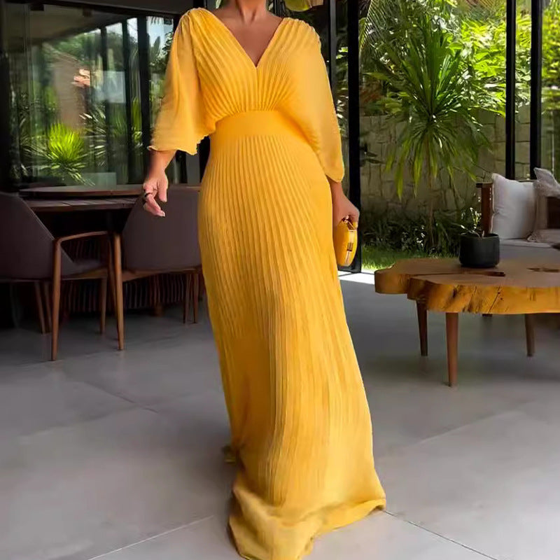 שייני™ | שמלת כתף חשופה