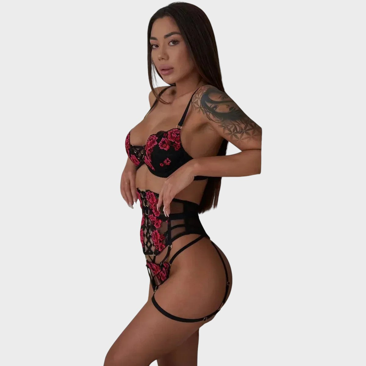 שרה | סט תחתונים תלת חלקי