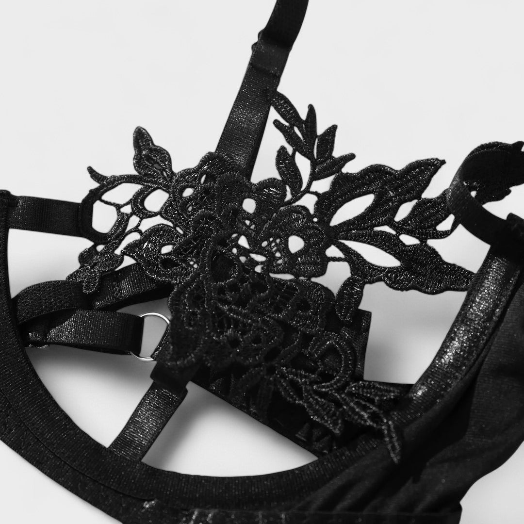 אדינה | סט הלבשה תחתונה צרפתית תלת חלקי