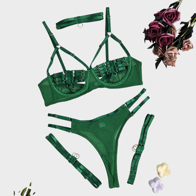 אמאדה | סט הלבשה תחתונה 4 חלקים