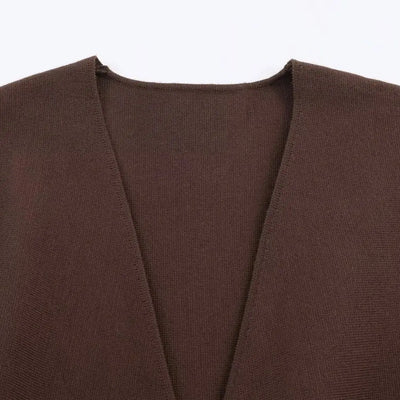 קלרה™ | קרדיגן סרוג עם קשת