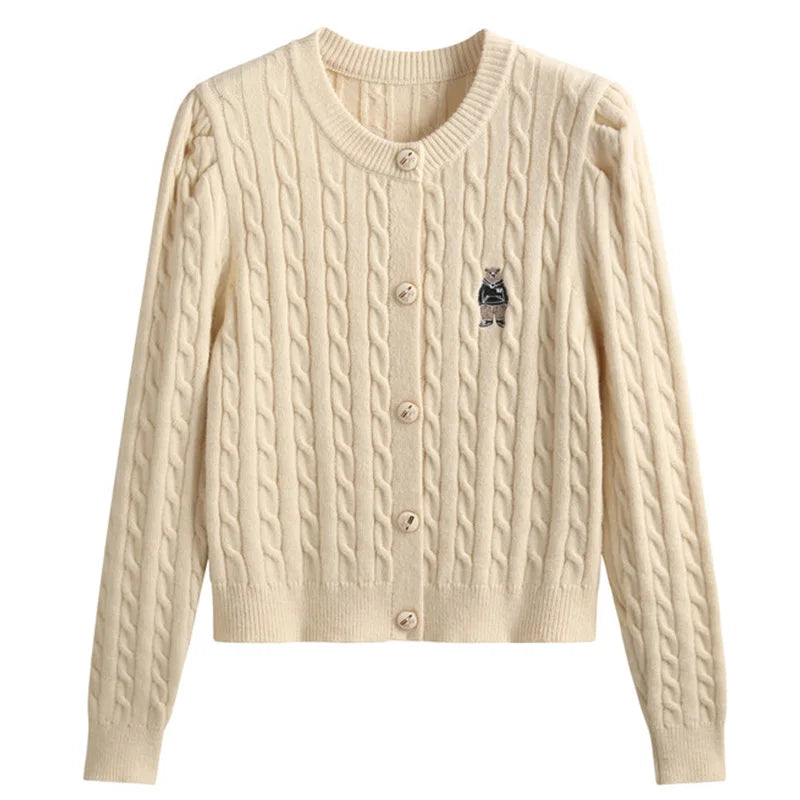 סופי™ | קרדיגן רקום