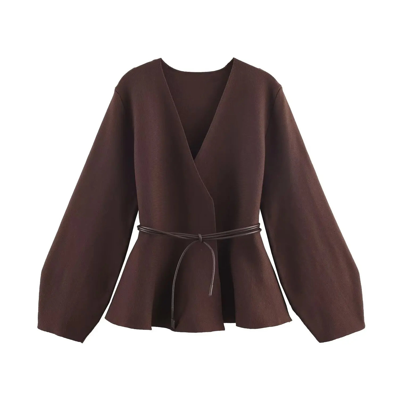 קלרה™ | קרדיגן סרוג עם קשת