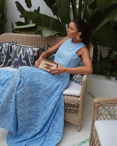 אלמה™ | שמלת מקסי שיקית