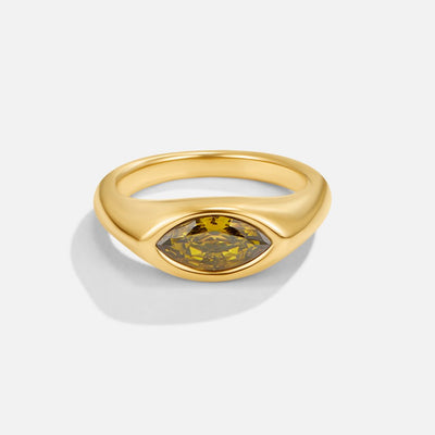 קריסטל אריזונה™ | טבעת עם קריסטל נוצץ