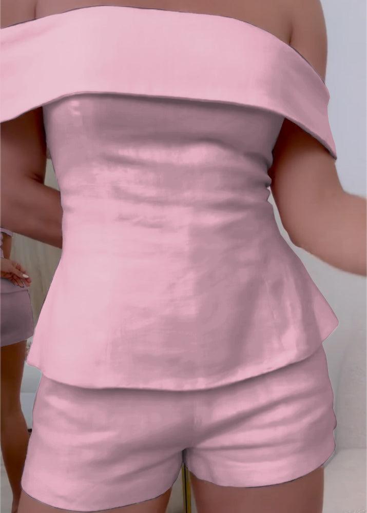 אלונה™ | חליפה דו-חלקית לבנה