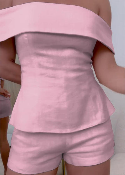 אלונה™ | חליפה דו-חלקית לבנה