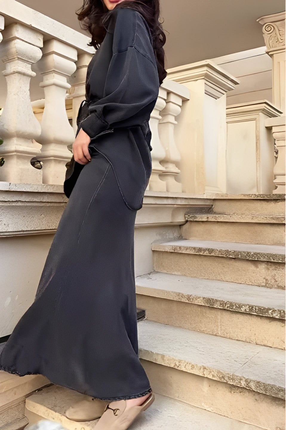 ליאורה™ | סט חולצה וחצאית