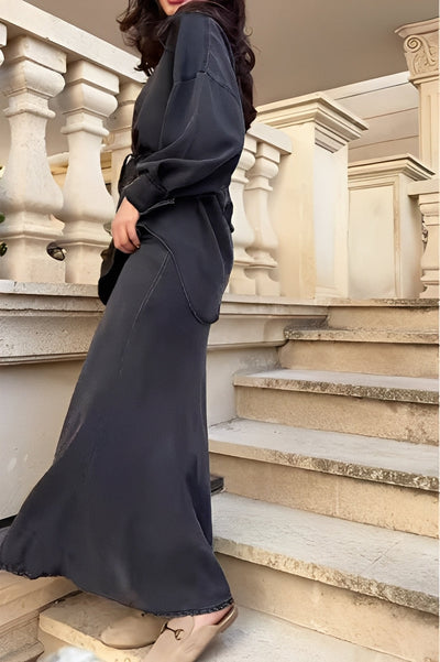 ליאורה™ | סט חולצה וחצאית